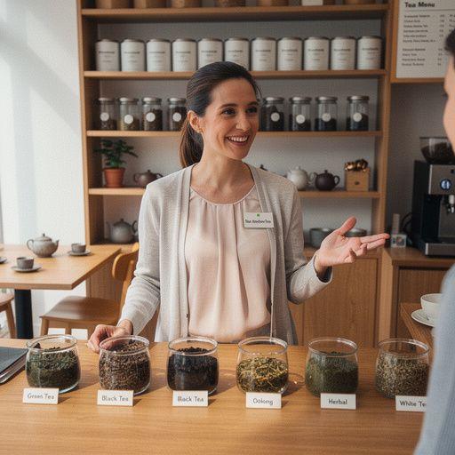 Ručne vyrobené čajové šálky na stole